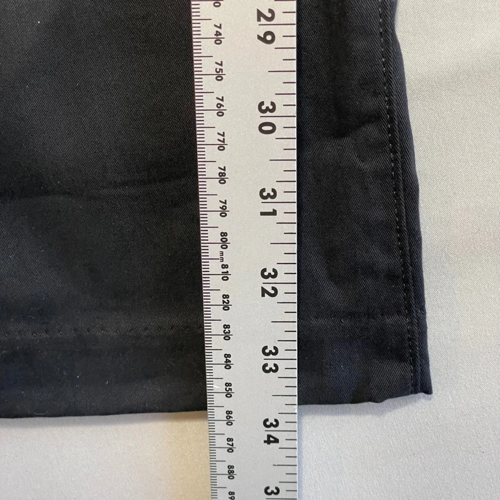 Nwt Quince Men's Chino Pants‎ Black Straight Fit 36x34 Organic Cotton Stretch